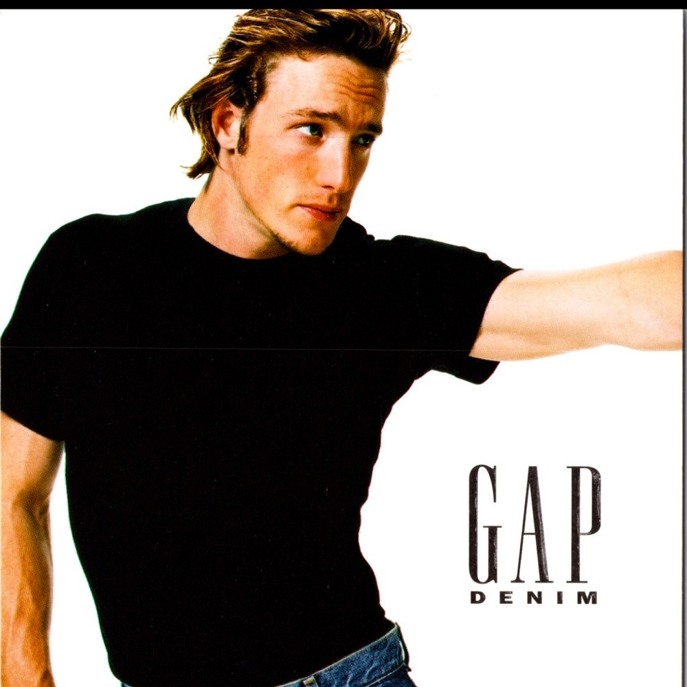 Vtg 1996 Postcard Gap Denim MYC Agnew Ad Campaign David Sims Photo Promo New